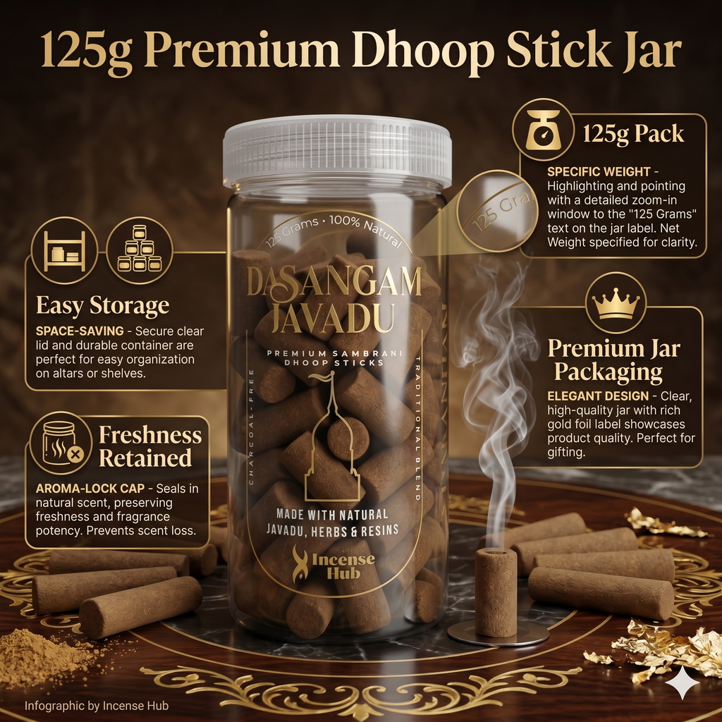 Dasangam Javadu Sambrani Dhoop Stick 125gm