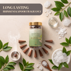 Bhimseni Kapoor Dhoop Cones in Jar | Pure Soul | 125g