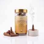 Kesar Chandan Dhoop Cones in Jar | Pure Soul | 125g