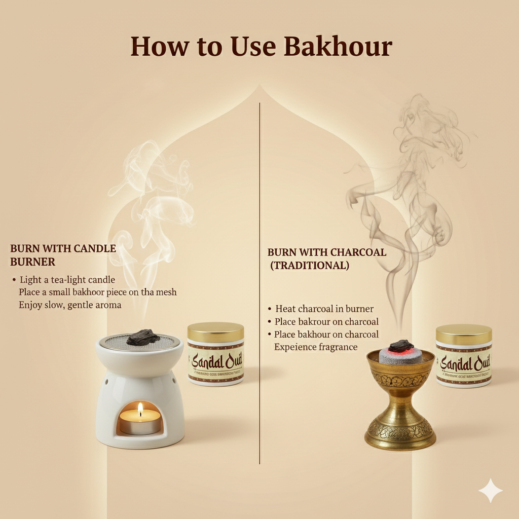 Sandal oud Premium Oud Bakhoor Pieces 40g