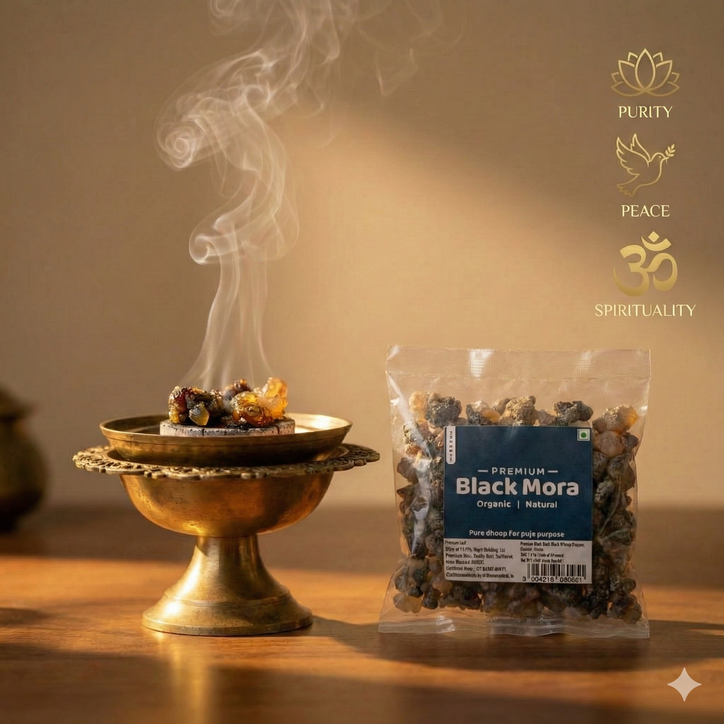 Pure Black Mora Dhoop 100g Pack