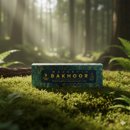 MAJESTIC BAKHOOR PREMIUM FLORA INCENSE, PACK OF 250 GMS