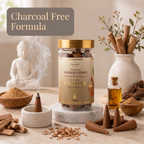 Mysore SandalDhoop Cones in Jar | Pure Soul | 125g
