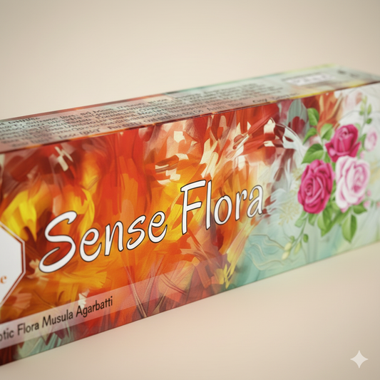 SENSE FLORA PREMIUM EXOTIC INCENSE, PACK OF 250 GMS