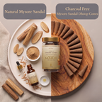 Mysore SandalDhoop Cones in Jar | Pure Soul | 125g