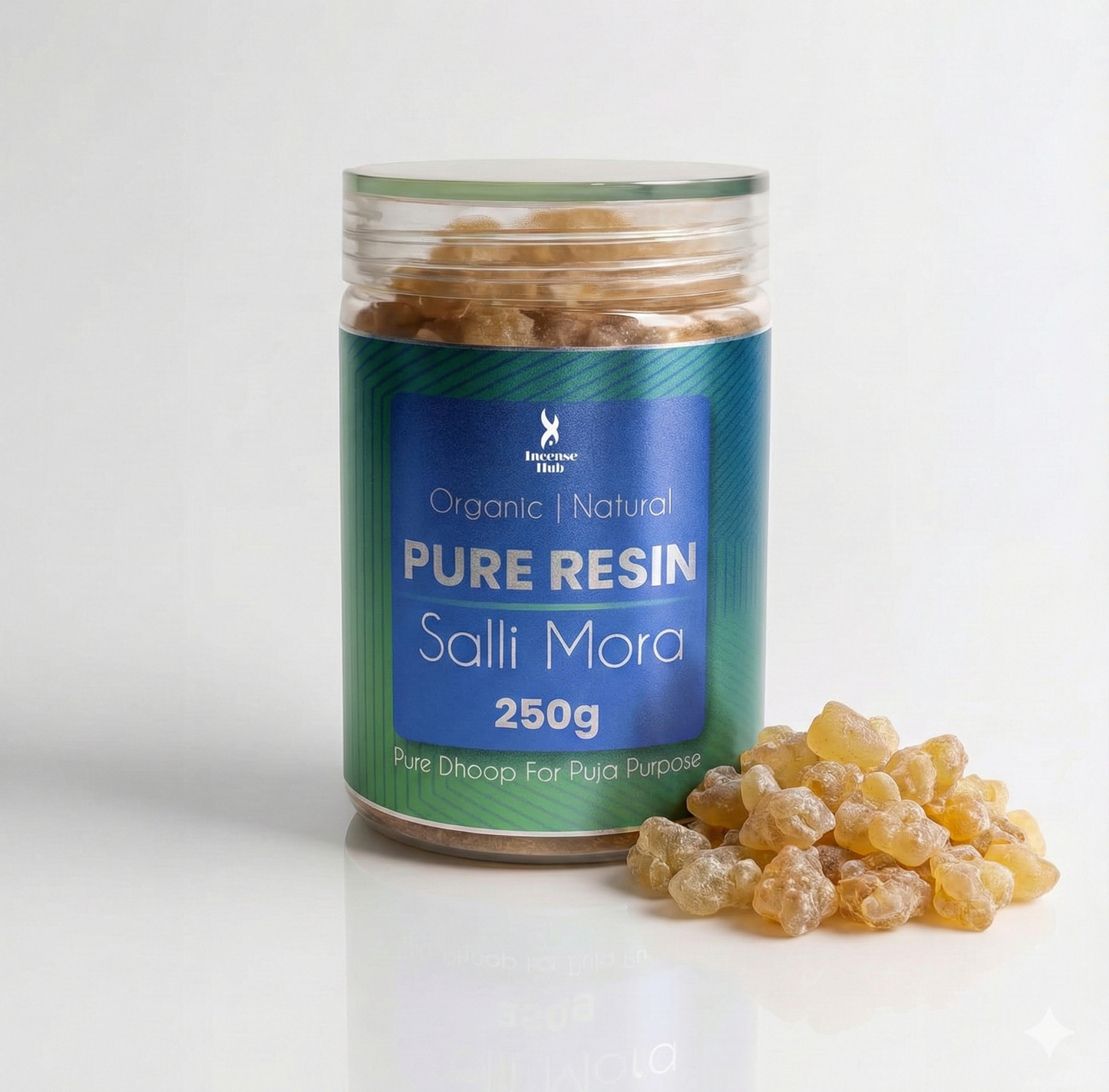 PURE RESIN SALLI MORA 250 GM | PACK OF 1 | ORGANIC | NATURAL | PURE DHOOP FOR PUJA PURPOSE