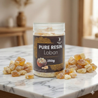 100% Pure Resin | LOBAN | Premium Temple-Grade LOBAN for Havan | Dhoop & Spiritual Cleansing | Strong Sacred Aroma | 250g | INCENSE HUB