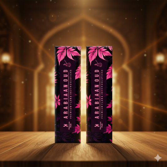 ARABIAN OUDH PREMIUM FLORA INCENSE, PACK OF 50 GMS