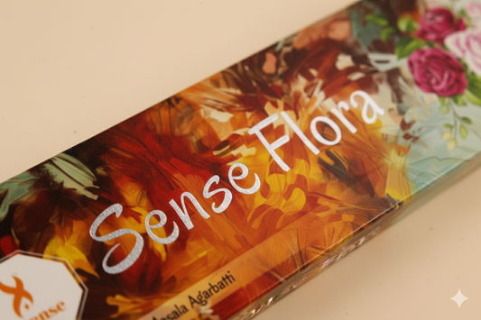 SENSE FLORA PREMIUM EXOTIC INCENSE, PACK OF 50 GMS