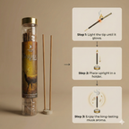 Elegant Musk Premium BAMBOOLESS Incense | Pack of 100 GMS Each | A Premium Fragrance | Natural Fragrance | Charcoal Free | ECO Friendly