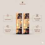 WILDWOODS PREMIUM FLORA INCENSE, PACK OF 50 GMS