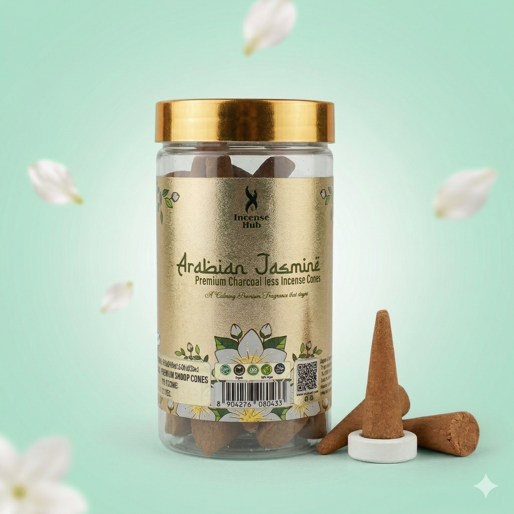 Arabian jasmine Dhoop Cones 100g Pack