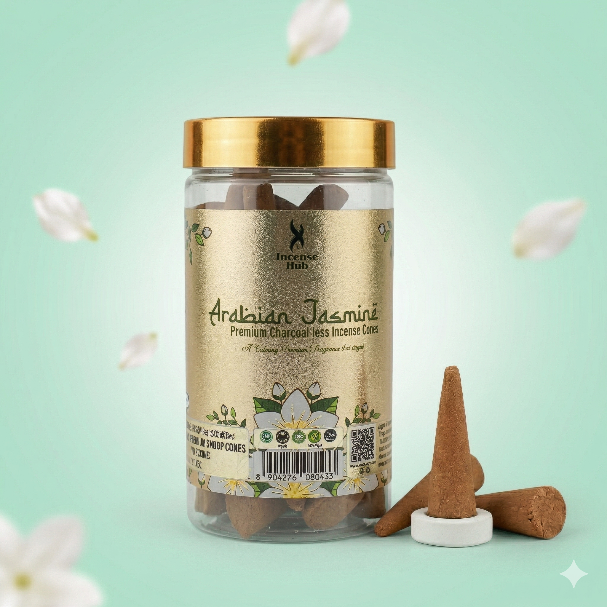 Arabian jasmine Dhoop Cones 100g Pack
