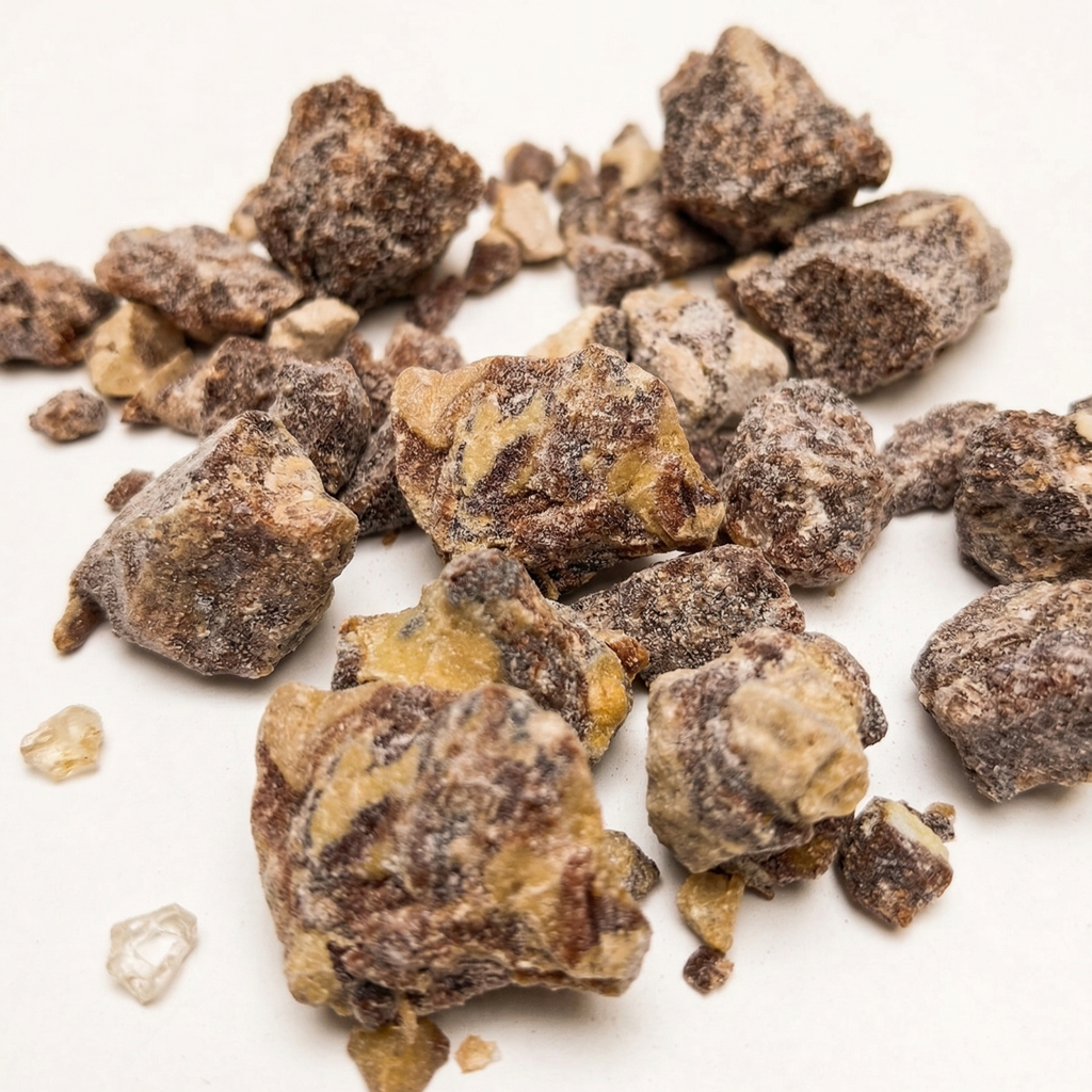 100% Pure Resin | BENZOIN | Premium Temple-Grade Benzoin for Havan | Dhoop & Vastu Cleansing | Long-Lasting Sacred Aroma | 250g | INCENSE HUB