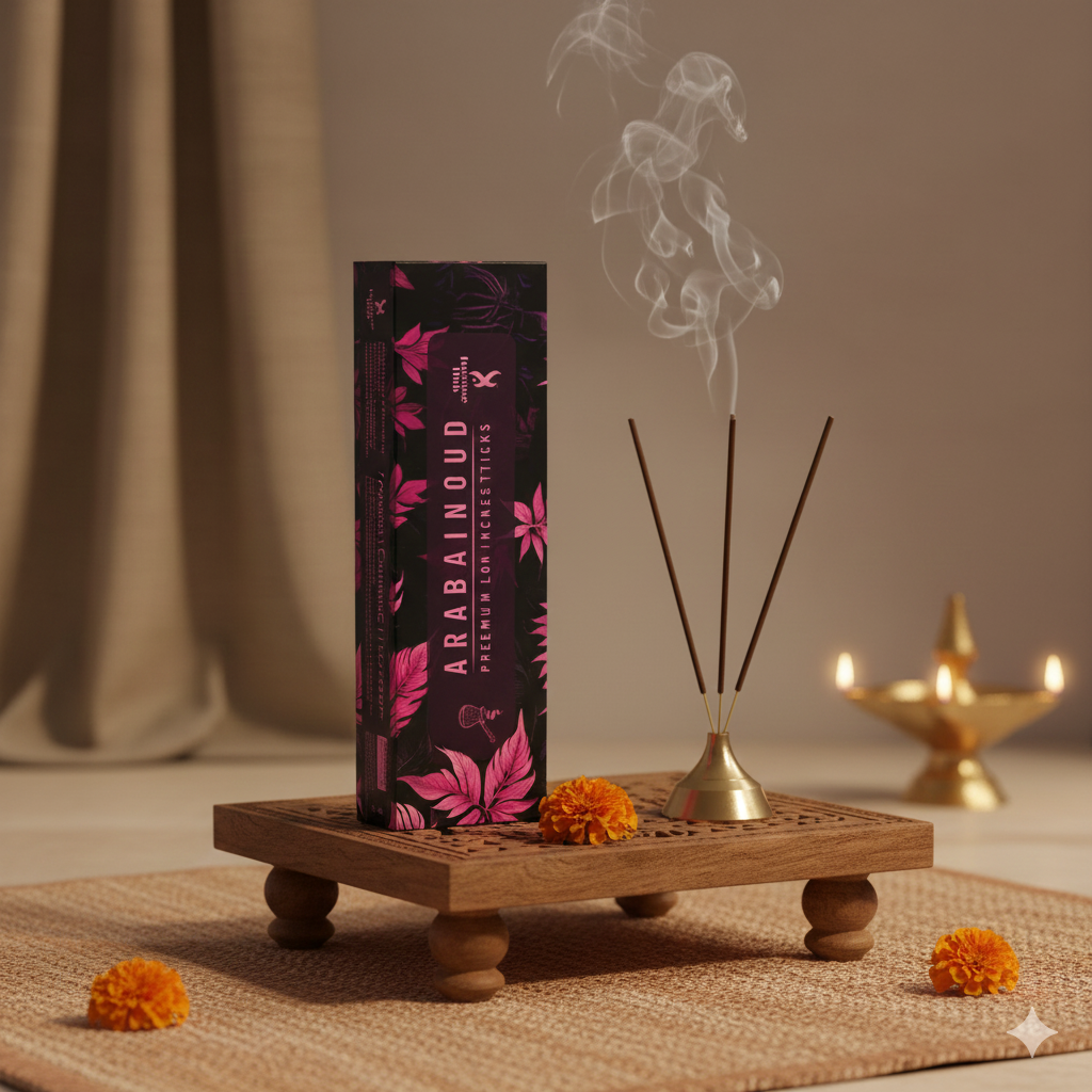 ARABIAN OUDH PREMIUM FLORA INCENSE, PACK OF 50 GMS