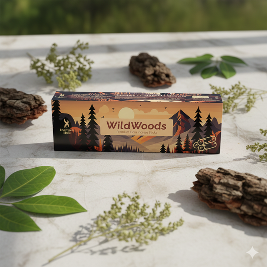 WILDWOODS PREMIUM FLORA INCENSE, PACK OF 250 GMS