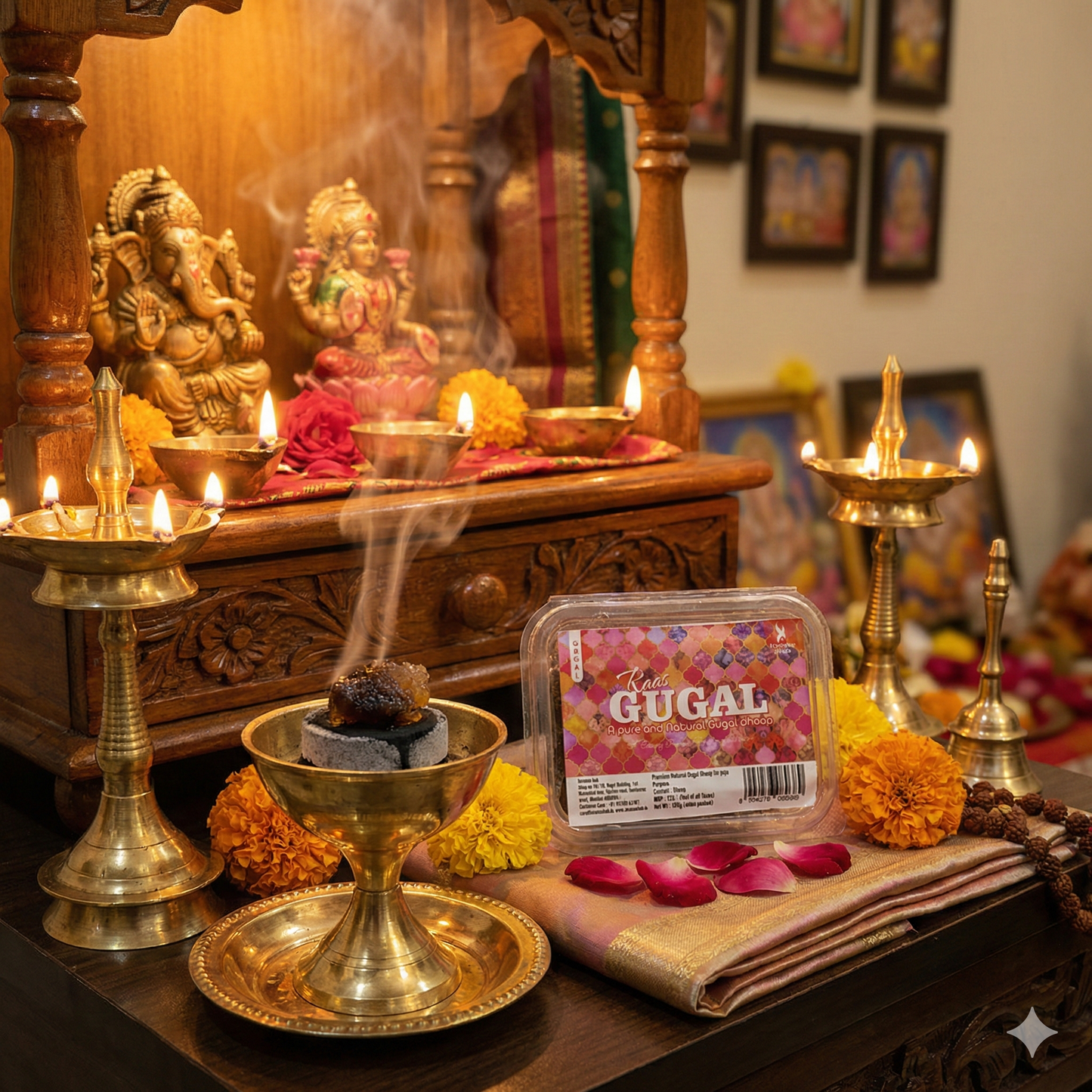 Pure Gugal Dhoop 100g Pack