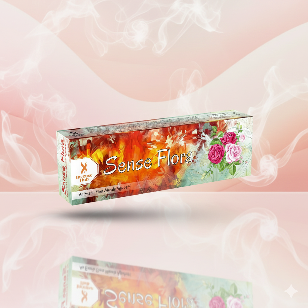 SENSE FLORA PREMIUM EXOTIC INCENSE, PACK OF 250 GMS