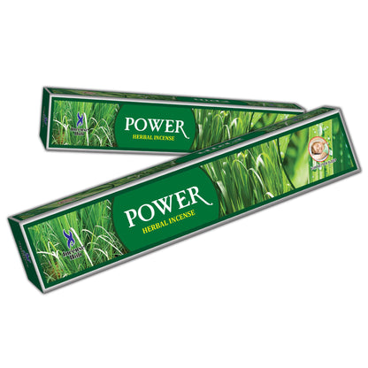 Incense Hub Power Herbal Incense sticks Pack of 1 (12 Pcs x 10 Sticks)