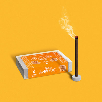 Indian Sandalwood Dhoop Sticks 30 Sticks Pack
