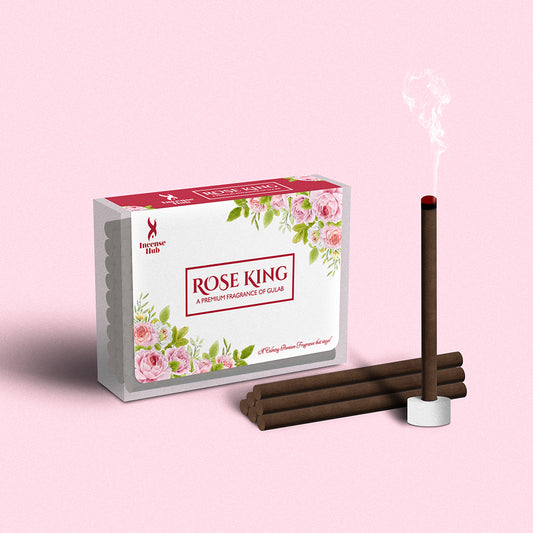 Rose King Dhoop Sticks 30 Sticks Pack