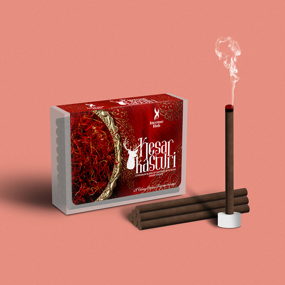 Kesar Kasturi Dhoop Sticks 30 Sticks Pack