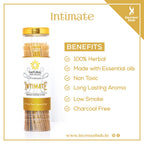 Intimate Premium Incense Sticks 250g Jar