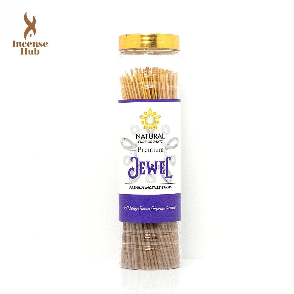 Jewel Premium Incense sticks 250g Jar