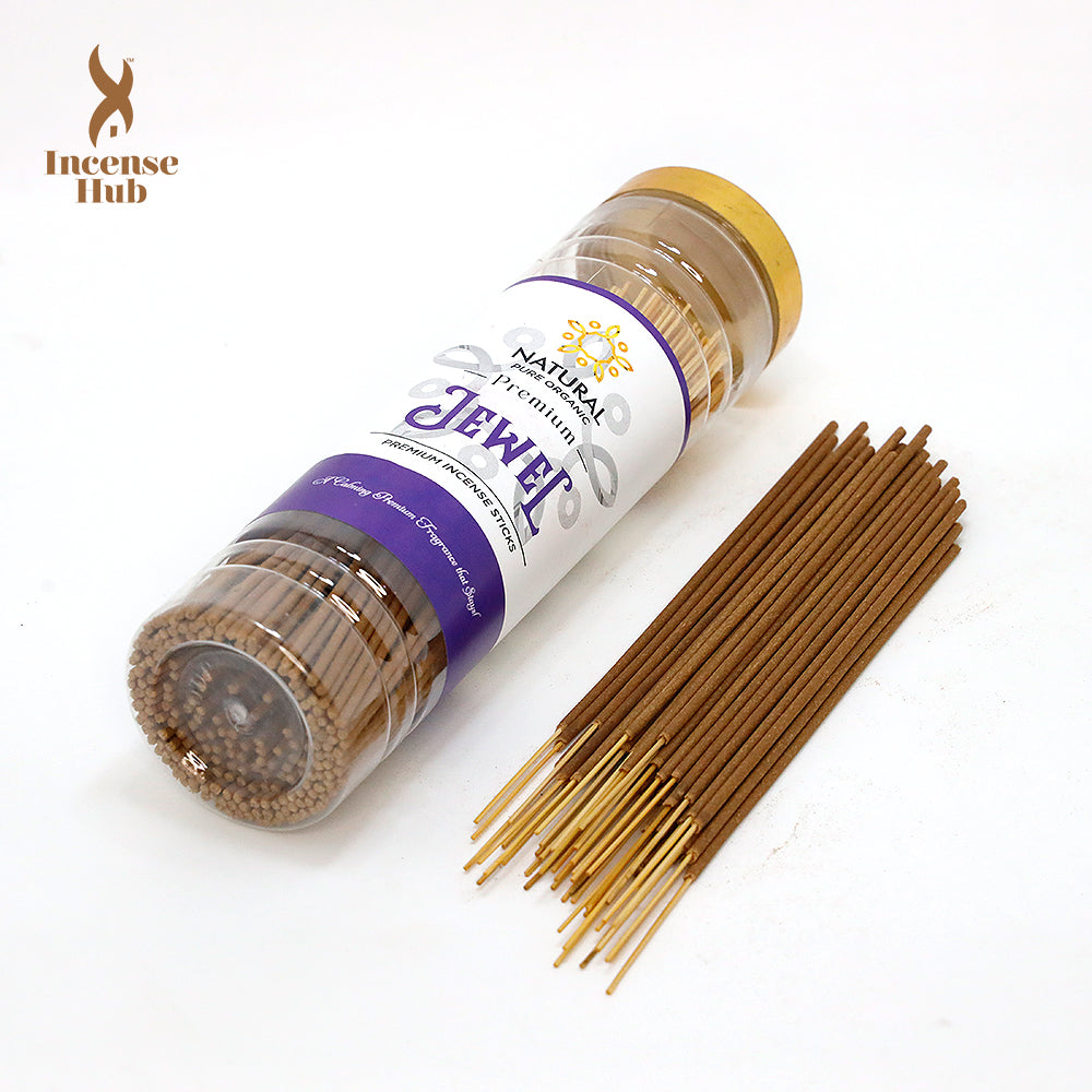 Jewel Premium Incense sticks 250g Jar