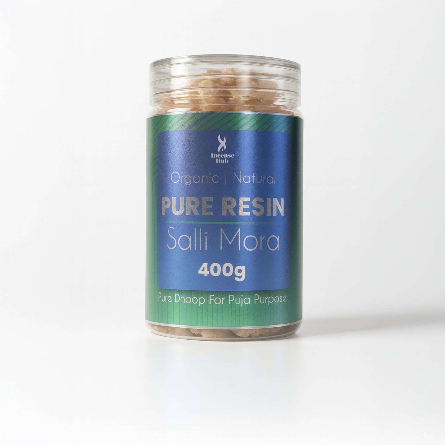PURE RESIN SALLI MORA 400 GM | PACK OF 1 | ORGANIC | NATURAL | PURE DHOOP FOR PUJA PURPOSE