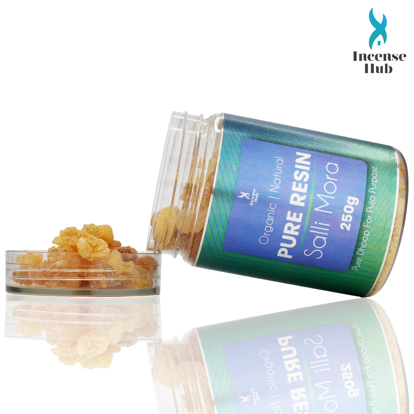 PURE RESIN SALLI MORA 250 GM | PACK OF 1 | ORGANIC | NATURAL | PURE DHOOP FOR PUJA PURPOSE