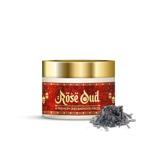 Rose oud Premium Oud Bakhoor Pieces 40g