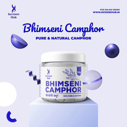 Bhimseni camphor bottle 50g
