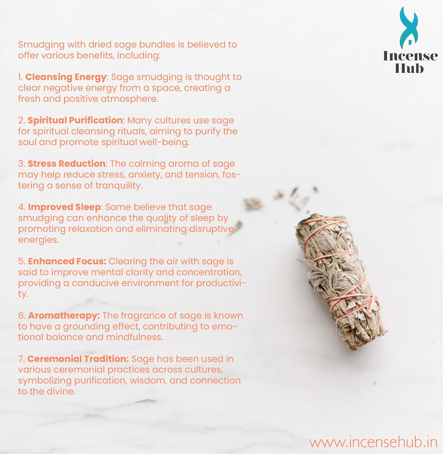 INDIAN WHITE SAGE BUNDLES