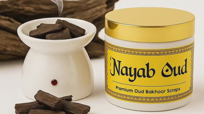 Nayab Oud Premium Oud Bakhoor Pieces 40g