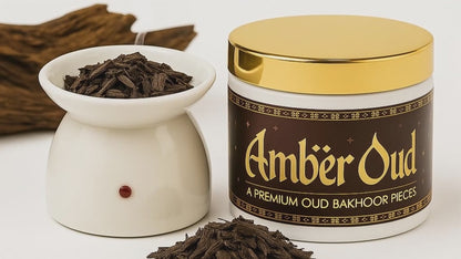 Amber oud Premium Oud Bakhoor Pieces 40g