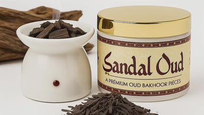 Sandal oud Premium Oud Bakhoor Pieces 40g